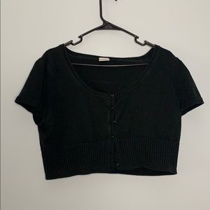 Black Mini Cardigan